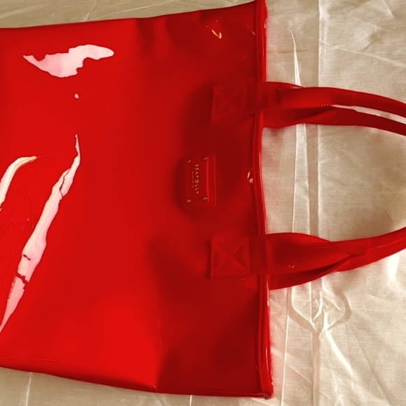 Seafolly Red Beach Bag Tote (CLEARANCE SALE) - Picture 9 of 16